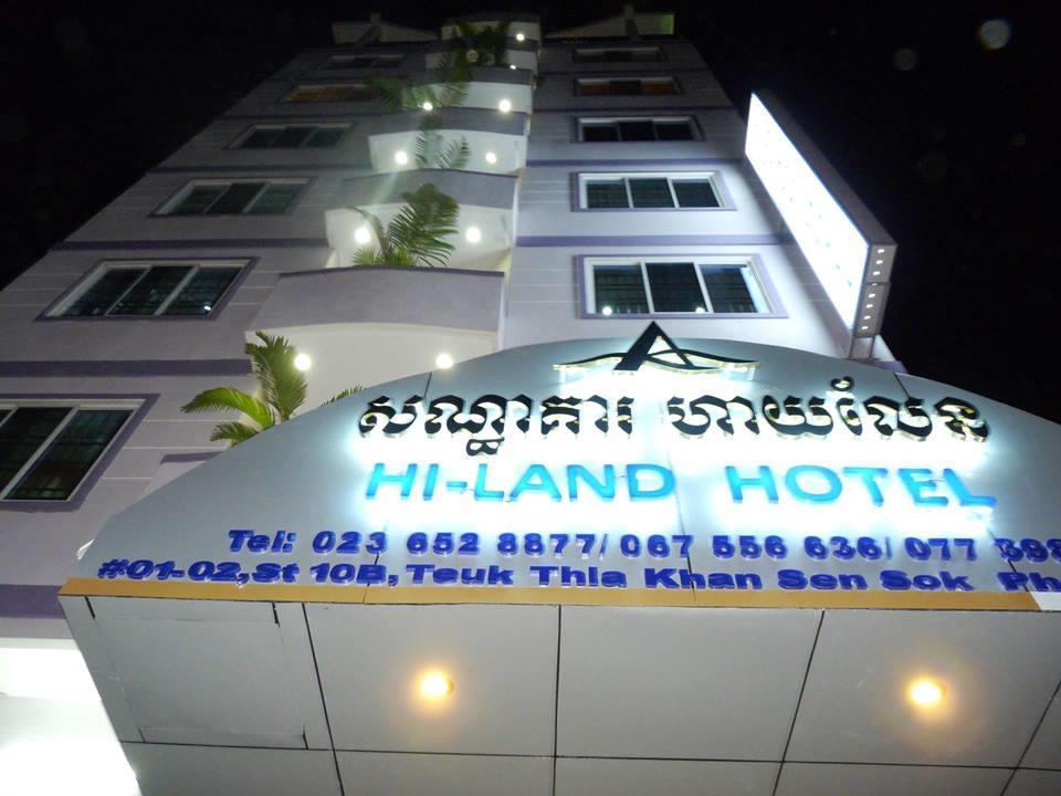 Hi Land Hotel Phnom Penh Esterno foto